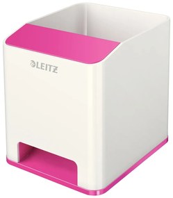 Bielo-ružový stojan na ceruzky Leitz WOW