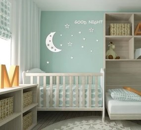 Nalepovacie detské dekorácie na stenu Good night