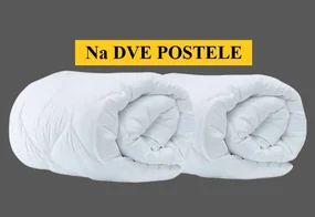 Paplóny ANTIALERGICKÉ deluxe biely 2ks 140x200 cm