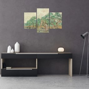 Obraz - Vincent van Gogh, The Olive Orchard, reprodukcia (90x60 cm)