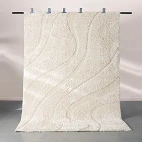 Koberec Wave ivory 200x290 cm
