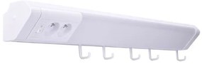 Solight LED kuchynské svietidlo, 2x zásuvka, vypínač, 10W, 4100K, 51cm