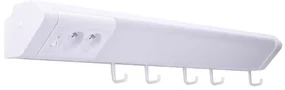 Solight LED kuchynské svietidlo, 2x zásuvka, vypínač, 10W, 4100K, 51cm