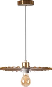 Toolight Toolight, stropné svietidlo 1xE27 APP1354-1CP, mosadzná, OSW-05654