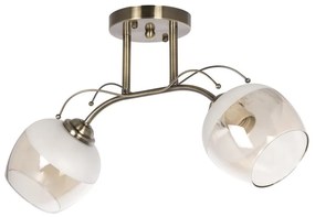 Luster prisadený 2xE27/60W/230V mosadz