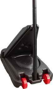 LEAN Toys Basketbalový kôš Garden Ball Black 3 m