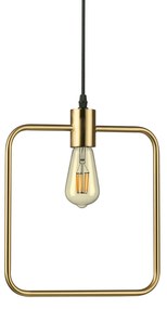 Závesné svietidlo Ideal lux 207858 ABC SP1 SQUARE 1xE27 70W mosadz