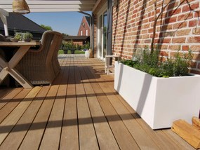 Hrantík MAXI, sklolaminát, šírka 120 cm, biely mat