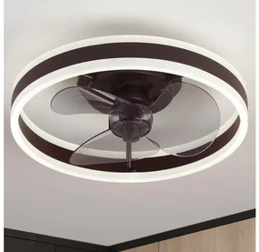 Brilagi-LED stmievateľné svietidlo s ventilátorom LED/30W/230V 3000-6500K čierne BG1621