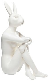 Gangster Rabbit dekorácia biela