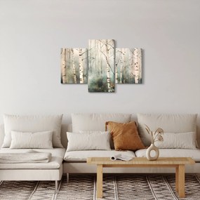 Obraz - Kresba lesného vzoru (90x60 cm)