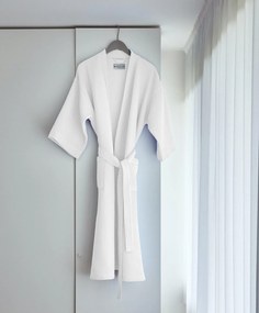 Vaflový župan biely Veľkosť: XXL
