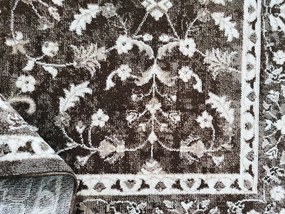 Berfin Dywany, Kusový koberec Alfa New 7206 Brown, 120x180, hnedá, obývacia izba