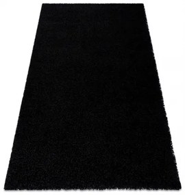 Koberec SOFFI shaggy 5cm čierna Veľkosť: 60x200 cm
