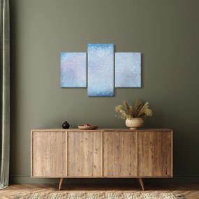 Obraz - Mandaly v modrej (90x60 cm)