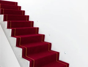 Koberce Breno Behúň JURA 10, šíře role 67 cm, červená