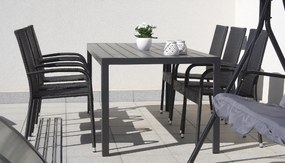 Záhradný jedálenský set Viking XL + 6x ratanová stolička Paris