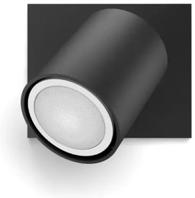 Philips - LED Stmievateľné bodové svietidlo Hue RUNNER 1xGU10/4,2W/230V + DO čierna