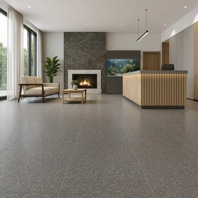 Beaulieu International Group, PVC podlaha - lino Master X 2978, na mieru, šíře 3m, šedá, pvc, chodba / predsieň