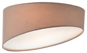 ACA DECOR Stropné svietidlo PABLO max. 3x60W/E27/230V/IP20, kruhové hnedé