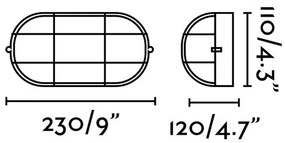 FARO 70998 - Vonkajšie nástenné svietidlo CABO 1xE27/60W/230V IP65