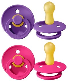 Kaučukové cumlíky BIBS Colour 6m+ 2ks Farba: béžová
