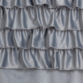 ZATEMŇOVACÍ ZÁVES NA KRÚŽKOCH ERIN 140X250 CM STRIEBORNÁ