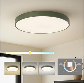Brilagi - LED stropné svietidlo POOL LED/100W/230V 3000/4000/6000K 80 cm zelená
