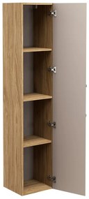 Koupelnová sestava Luxor Beige Cloud se skříňkami a umyvadly 120 cm béžová/dub olejovaný