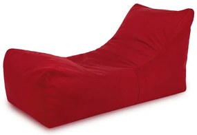 Leňoška LOUNGE ATENA plyš červená