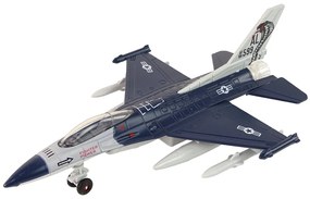 Lean Toys Stíhačka na trecí pohon - 1:72 Tmavomodrá
