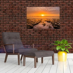 Obraz západu slnka (90x60 cm)