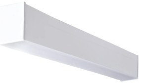 KANLUX Prisadené stropné LED osvetlenie AMONSO, 17W, denná biela, biele, matný difúzor