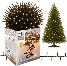 Dekoračné svetielka 320 LED biele