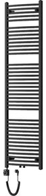 Mexen Ares, elektrické vykurovacie teleso 1800 x 500 mm, 900 W, čierna, W102-1800-500-6900-70