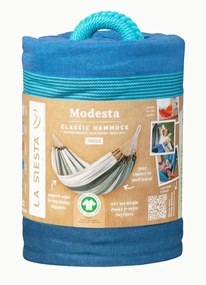 La Siesta MODESTA SINGLE STRIPES - hojdacia sieť zo 100% organickej bavlny, 100 % organická bavlna