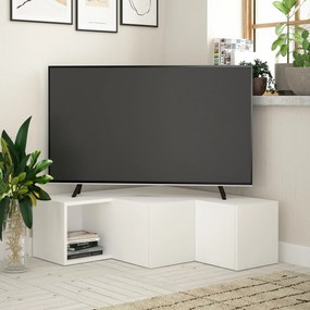TV stolík/skrinka Cicone (Biela). Akcia -19%. Vlastná spoľahlivá doprava až k Vám domov. 1072014