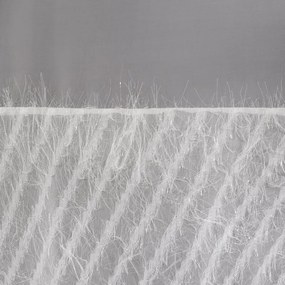 Dekorstudio Záclona AMIRA na dekoračných kolieskach 140 x 250 cm, svetlosivá