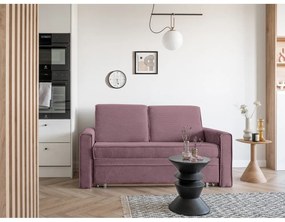 Ružová rozkladacia pohovka 168 cm Lucky Lucy - Miuform