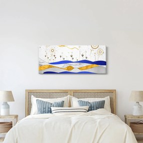 Obraz - Zlaté hory (120x50 cm)