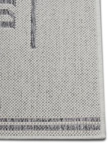 Hanse Home, Behúň Cucina Brasserie de Paris 105625 Cream Grey, 92x150, biela, kuchyňa