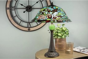 Stolní Tiffany lampa Roof - Ø 41*65 cm