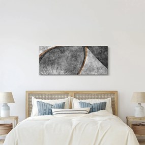 Obraz - Abstrakcia v betóne (120x50 cm)