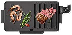 Black+Decker BXGD2200E Elektrický gril, čierna