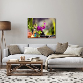 Obraz - spa and stones (70x50 cm)