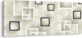 Geometrický abstraktný obraz (120x50 cm)