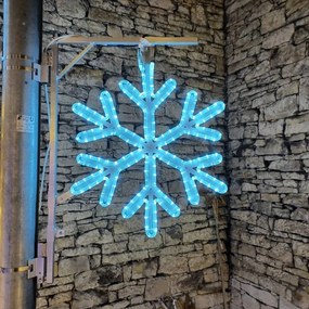 DECOLED LED svetlo V, pre stĺpy VO 3D tlač, priemer 67 cm, ľadovo biela