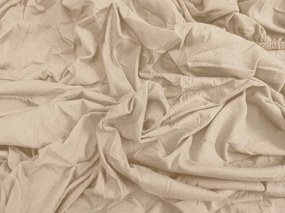 Jersey plachta BASIC béžová 90 x 200 cm