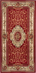 TA Koberec F744A ČERVENÝ ATLAS PP Rozmer: 100x150 cm