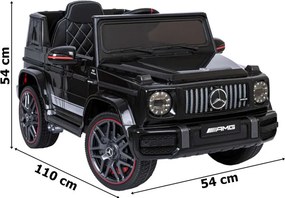 Elektrické autíčko MERCEDES AMG G63 čierne
